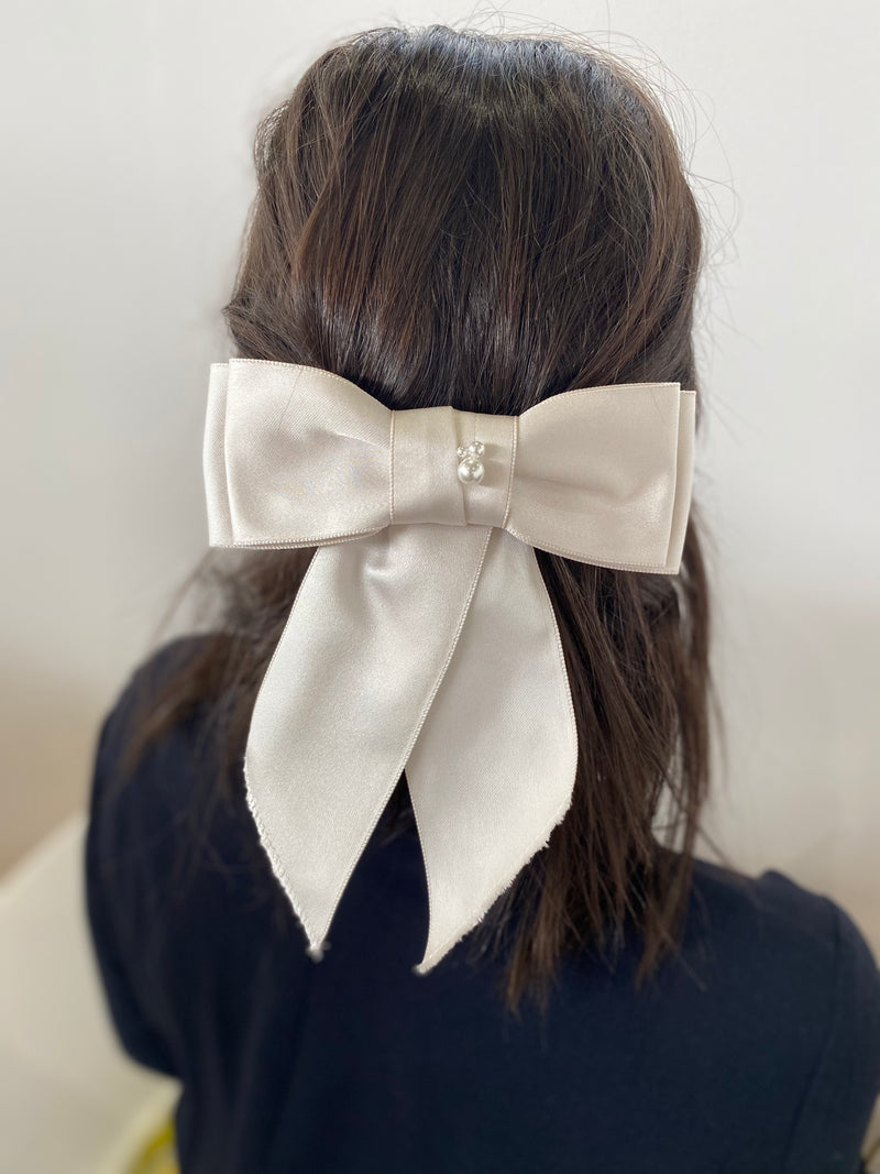 Coco bow hair slide