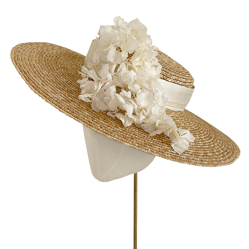 Trinity Hat Suzanne Ceremony Rosa Cadaqués